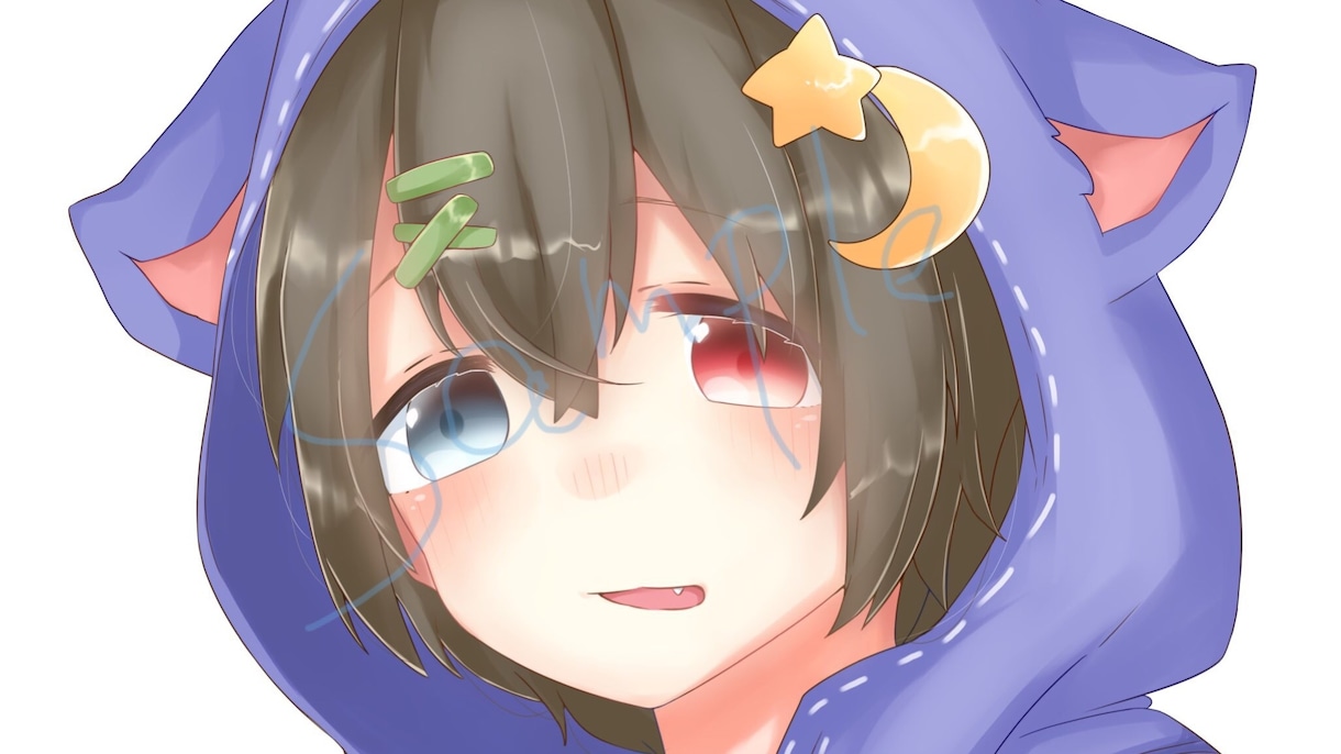 SNSなどのアイコンを描きます ☼☼*自分だけのイラストが欲しい！ そんな方におすすめです イメージ2