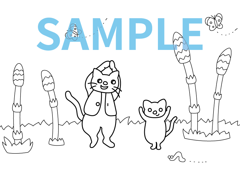 こども向け！かわいいぬりえお作りします かわいい子ども向け！動物・行事・乗り物など何でも〇商用利用可 イメージ2