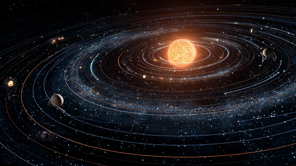 ヘリオセントリック占星術で魂の使命・役割を見ます 【お試し一行鑑定】星のつながりからのあなたの強みを降ろします イメージ2