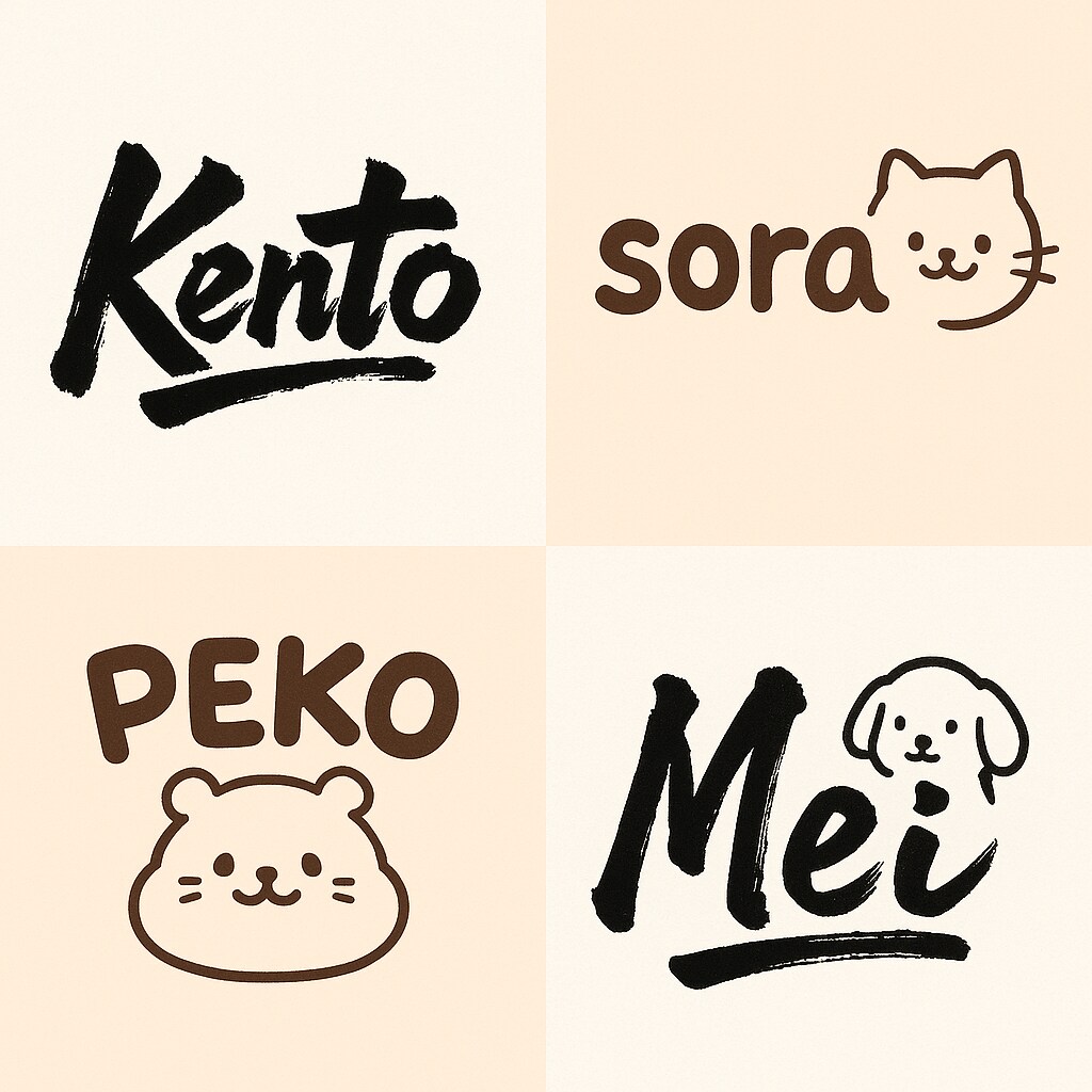 筆文字×かわいいロゴを作ります 筆文字×かわいいロゴに特化したデザインを、制作します。 イメージ2