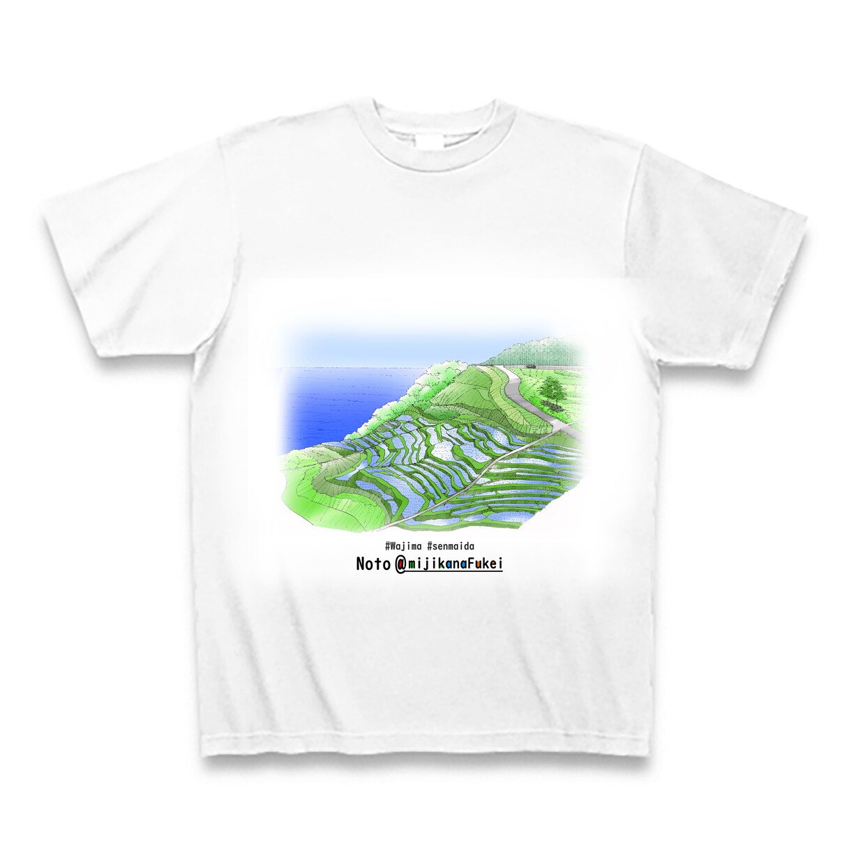 あなたの街の風景スケッチTシャツを作ります 1ロット20枚～。あなたの街の素敵な風景を拡散しませんか！ イメージ5
