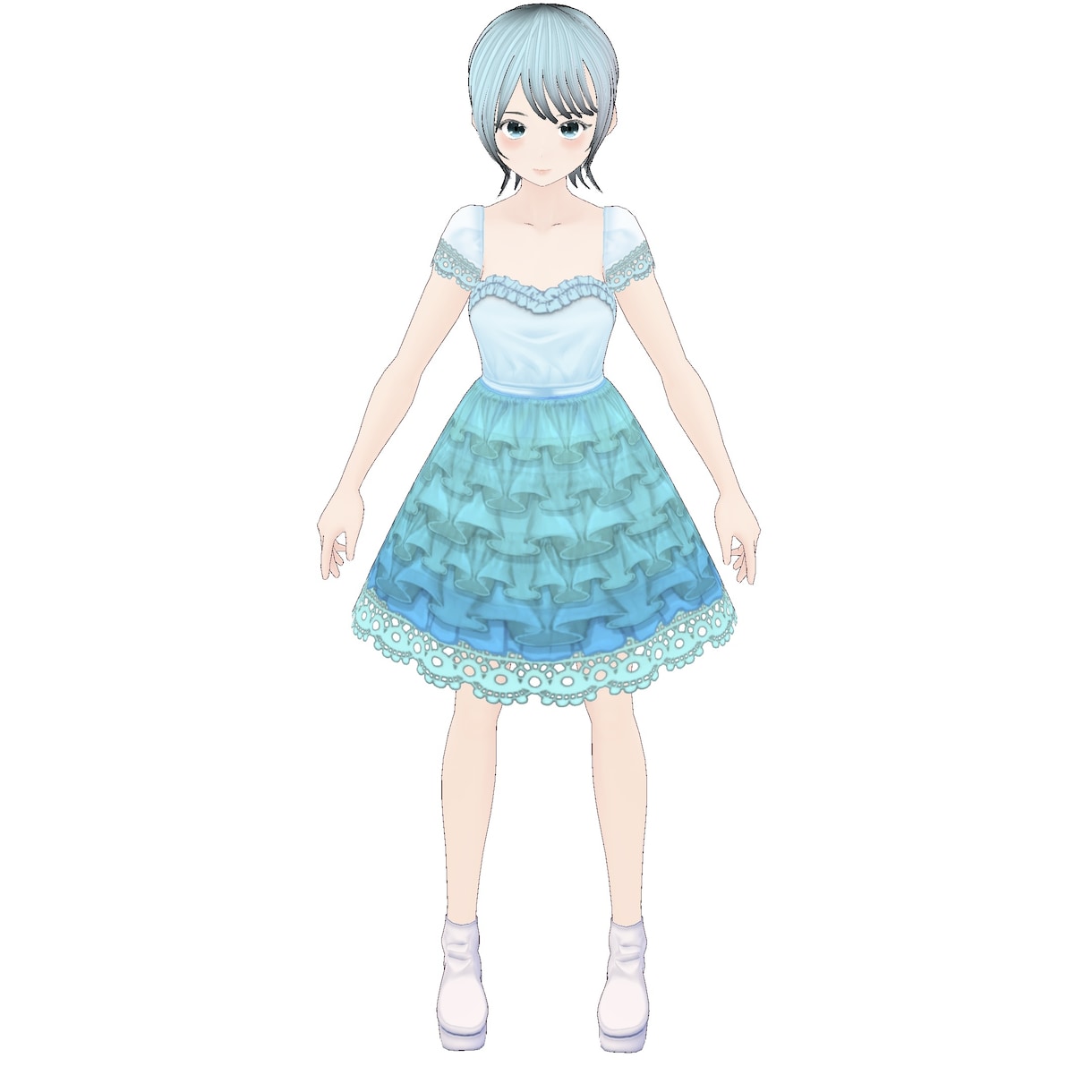 ラフ画無OK！vroidで格安3Dモデル作ります これからVtuber活動を始めたい方などにおすすめプラン！ イメージ3