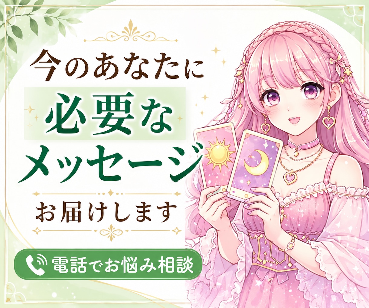 今のあなたに必要なメッセージをお届けします 人生相談・将来・選択・決断・気持ちの整理・アドバイス・ヒント イメージ1