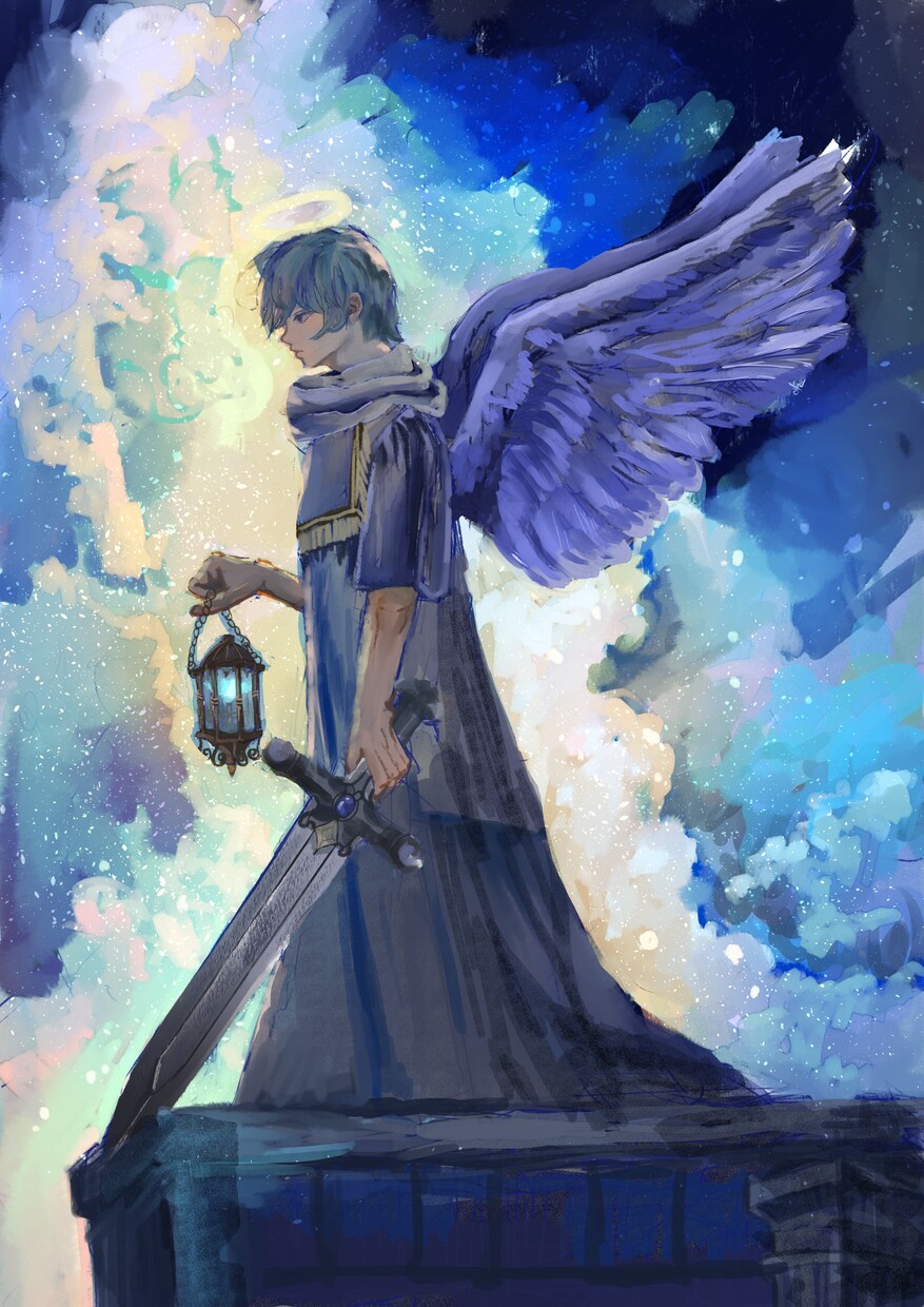 ファンタジーな一枚絵を描きます お客様のニーズに合わせた世界観の一枚絵を描きます イメージ2