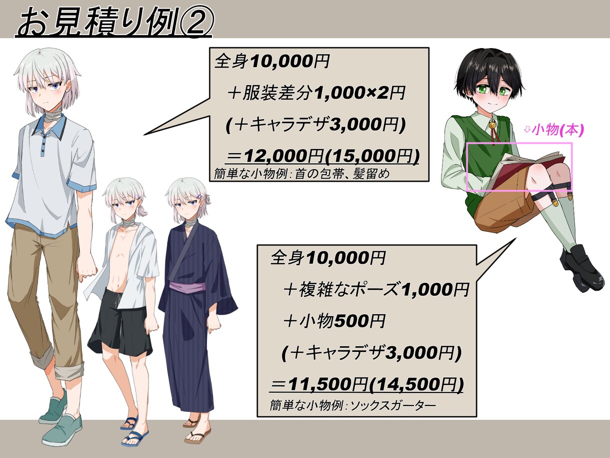 お急ぎ便あり！アニメ塗りのような立ち絵を描きます TRPGやゲーム、動画、グッズ等の立ち絵に♪ イメージ4