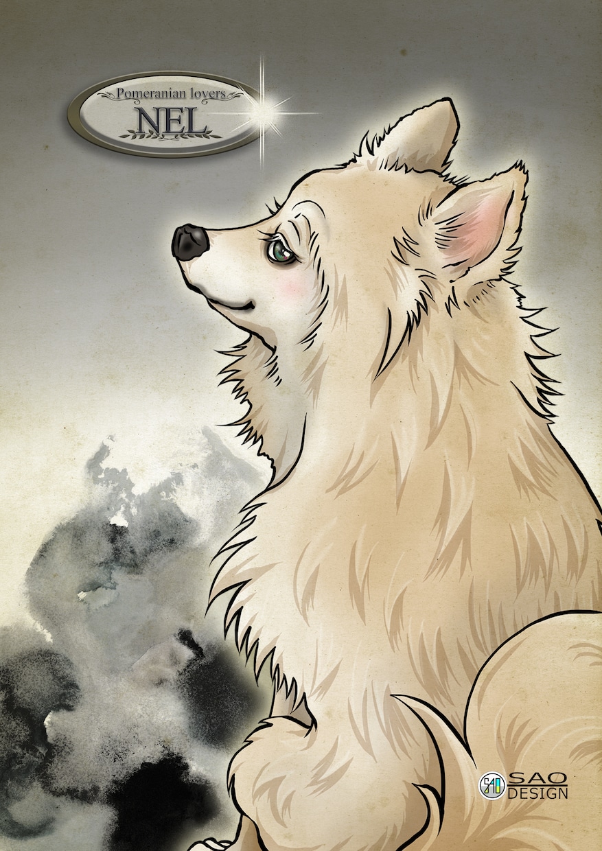 愛犬をアニメキャラクターの様にイラスト化します 映画主役の様な、アニメ風のテイスト！背景透過データ付き！ イメージ3