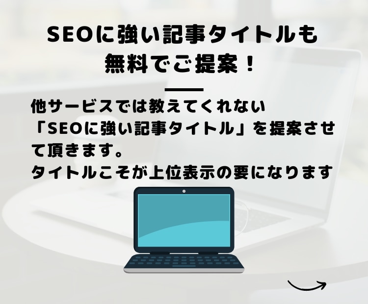 SEOに特化！高品質な記事を丁寧に執筆致します 上場企業への納品実績も多数！強豪キーワードでも上位表示あり イメージ5