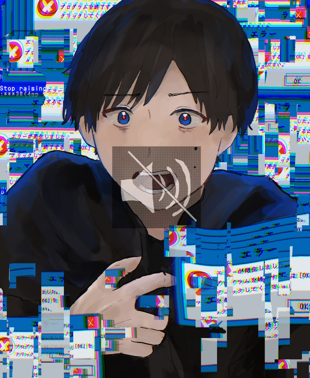 SNSアイコン・一枚絵を格安で描きます 柔らかい雰囲気やかわいくかっこいい表情のイラストが得意です！ イメージ4