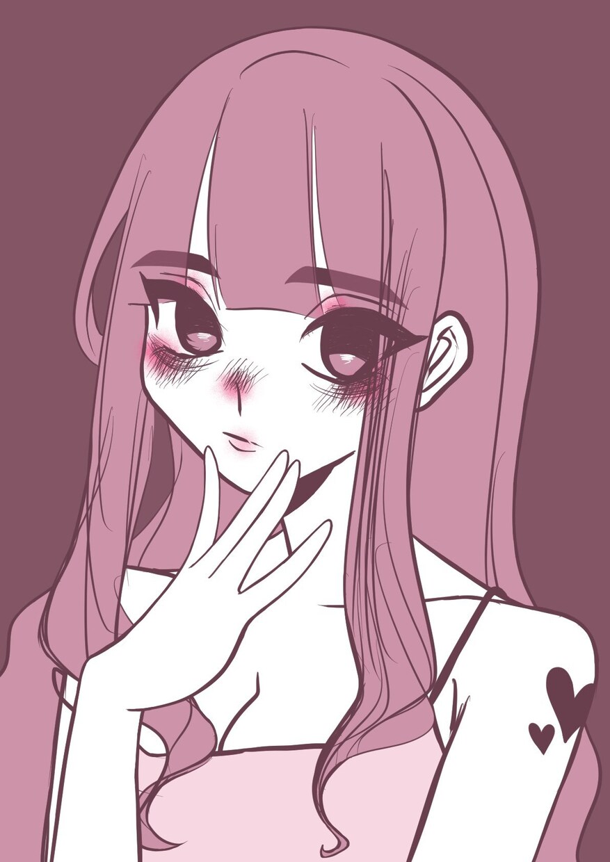 可愛い女の子のイラストを描きます 現役芸術学生が描きます！！！！！！ イメージ3