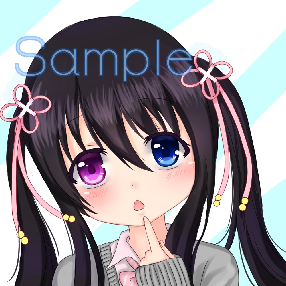 萌え系のイラスト描きます 可愛い女の子・男の子が好きな方に(*´ω｀) イメージ2