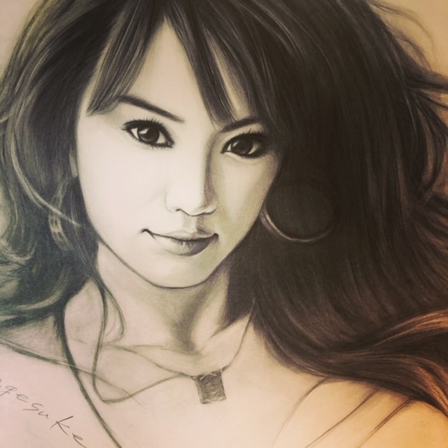 美人肖像画を似顔絵価格(嬢☆限定)でサービスします 【条件あり】美人似顔絵・嬢画を手描き(9,000円)の値引版 イメージ1