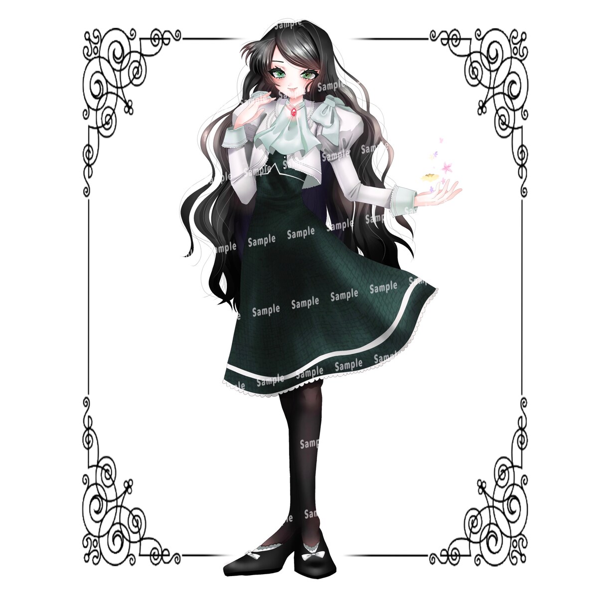 かわいくてかっこいい立ち絵を描きます 細かい装飾や衣装デザインもお任せください❣️❣️ イメージ3