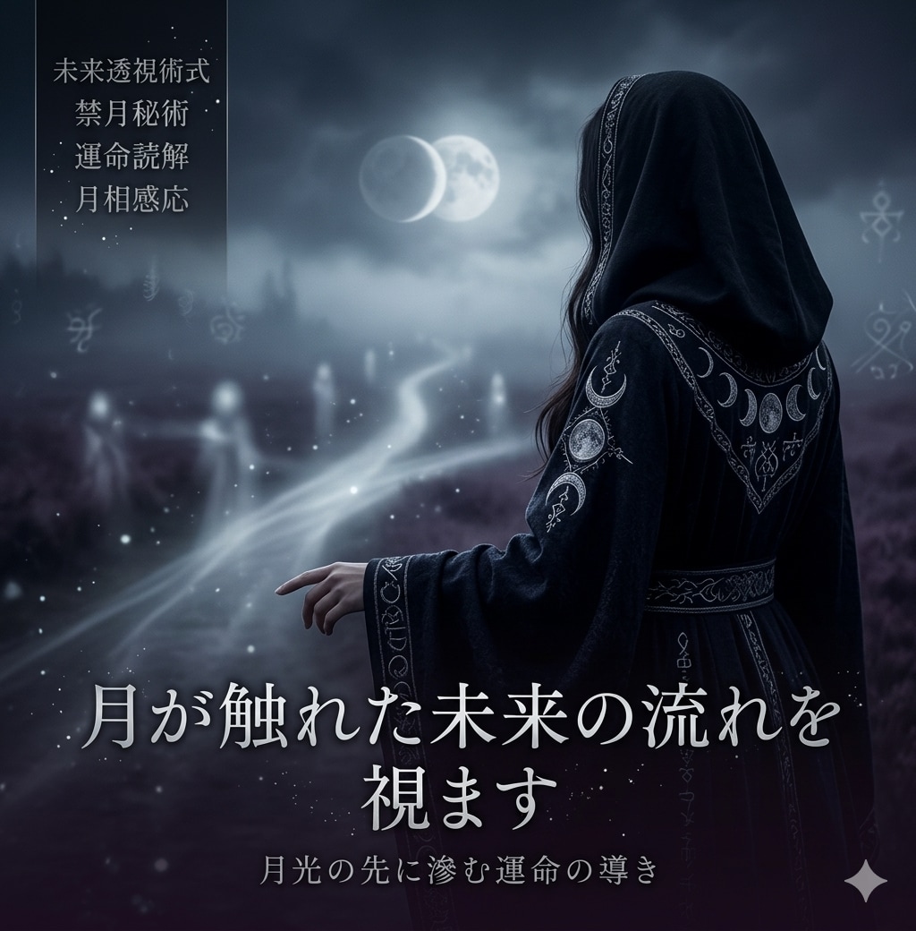 月が触れた未来の流れを視ます 月光の先に滲む運命の導きをしっかりお伝えします イメージ1