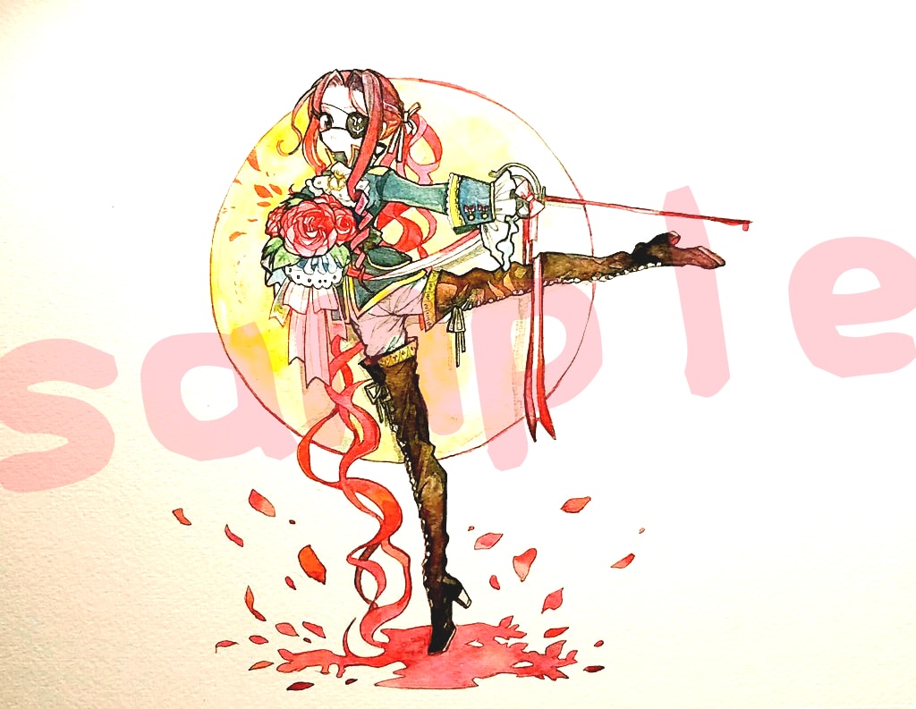 アナログイラスト描きます 歌ってみた動画や、グッズ制作等に！ イメージ4