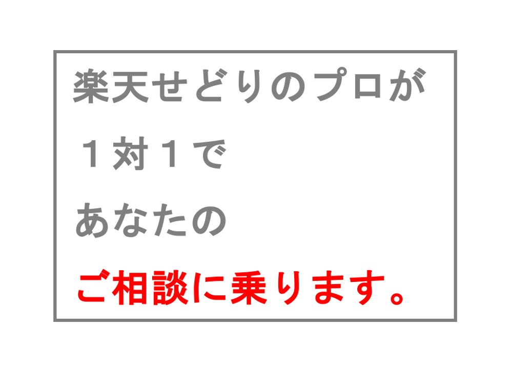 楽天ポイントせどりのお悩みにとことん相談のります 【せどりのプロが”１対１”で２週間相談にのります＾＾】 イメージ3