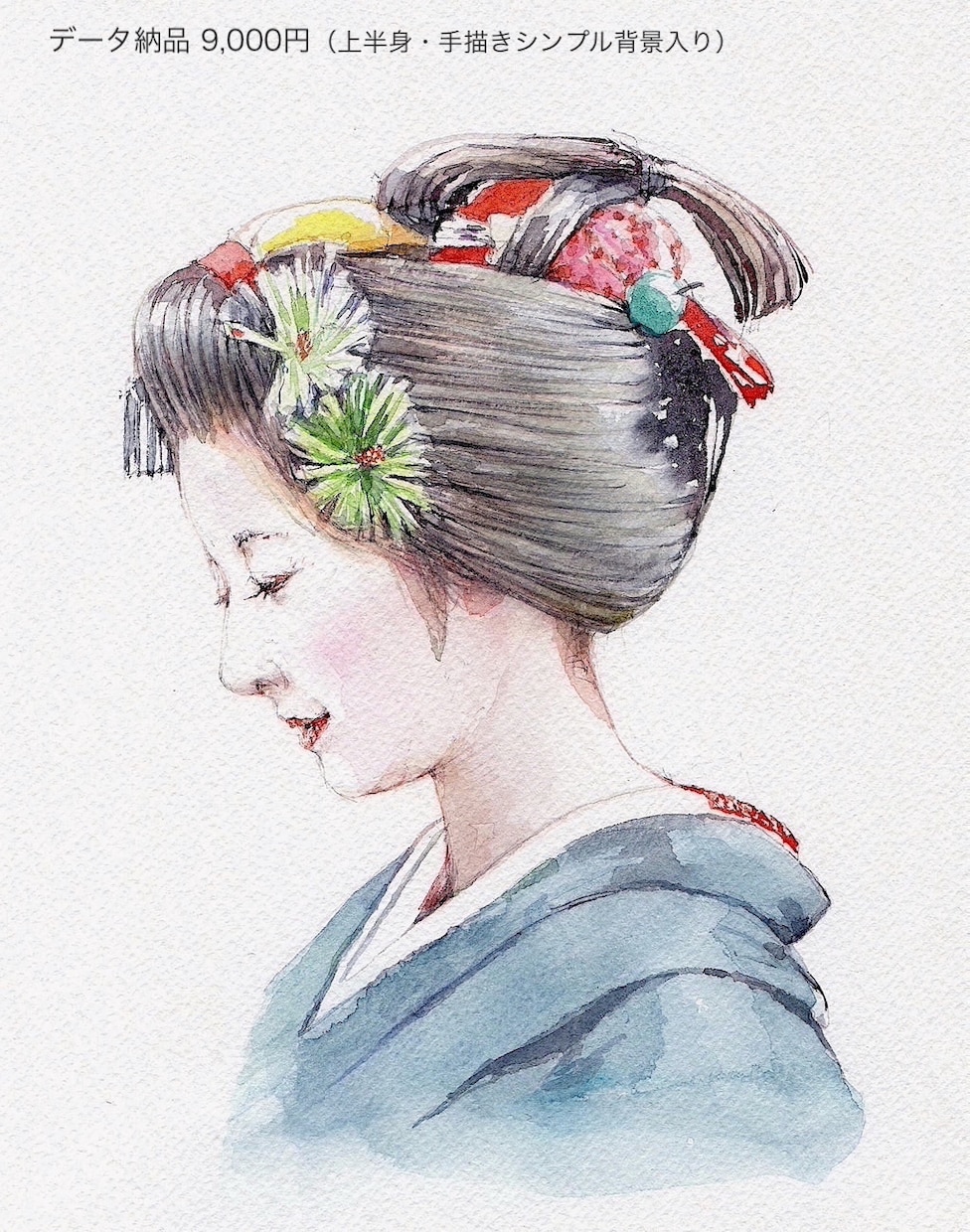 リアルで雰囲気のある人物イラストを描きます 挿絵・似顔絵・チラシ広告におすすめです イメージ2