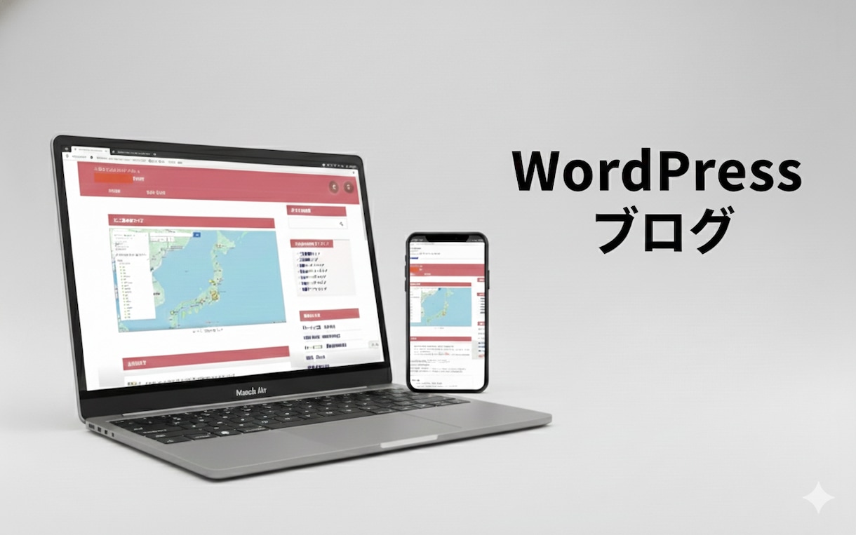 シンプルなブログを制作します 初めてのWordPressブログに挑戦したい方などにお勧め！ イメージ1
