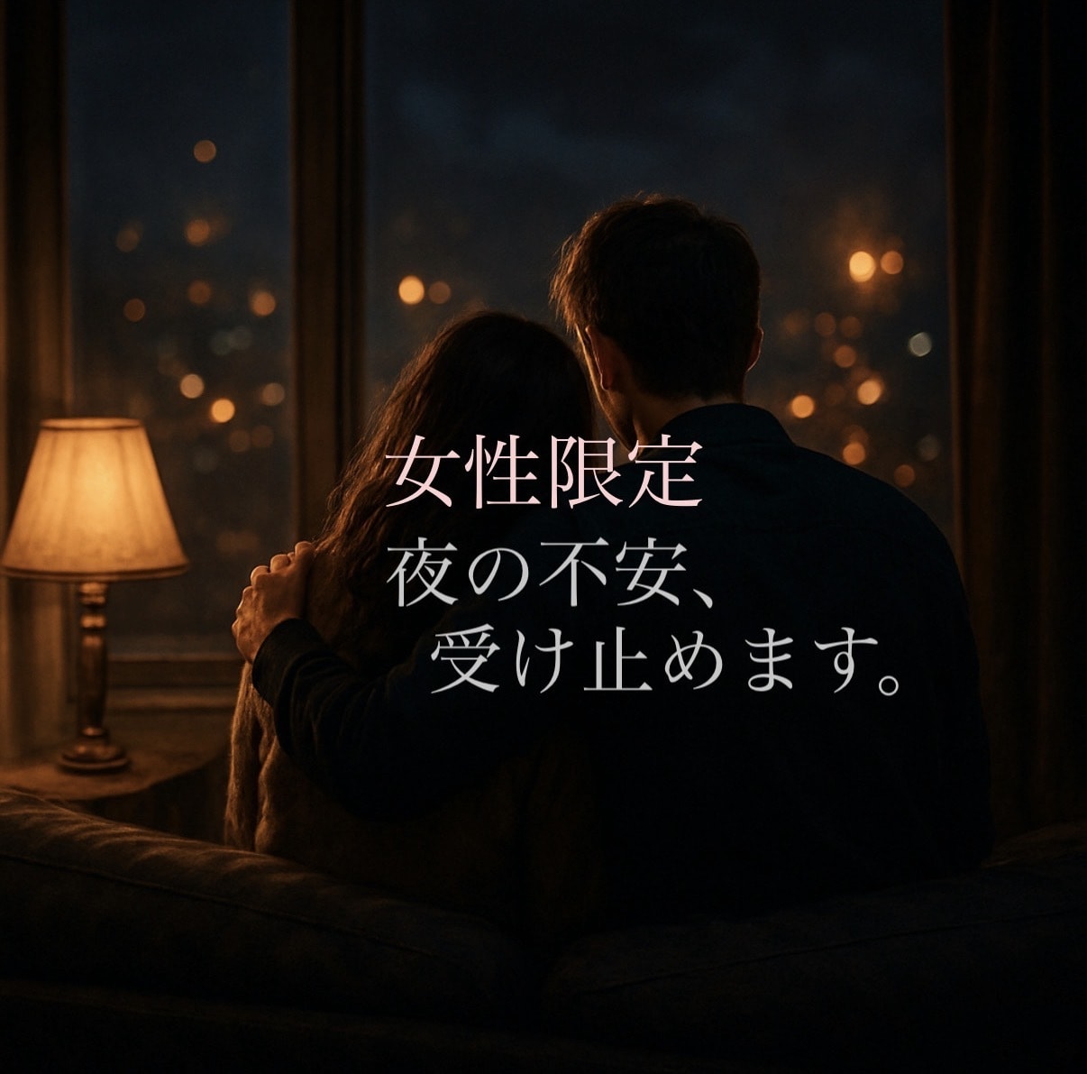 夜の不安、僕が受け止めます 抱えすぎた心を、今夜だけでも預けてください。 イメージ1