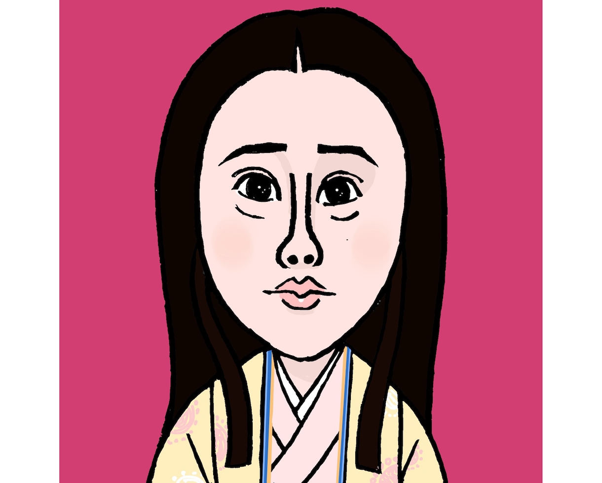 あの｢光る君へ｣風の雅な似顔絵データをお作りします 週刊朝日｢似顔絵大賞｣受賞 の似顔絵師におまかせ!! イメージ1