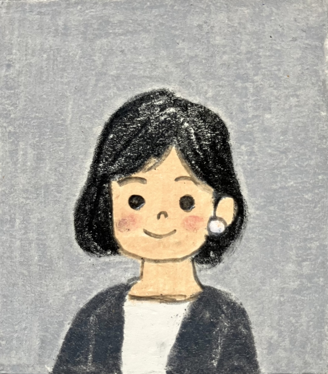 運気カラーの特別な似顔絵アイコンをお作りします 九星気学ブランディングカラー入り手描き似顔絵SNSアイコン用 イメージ1