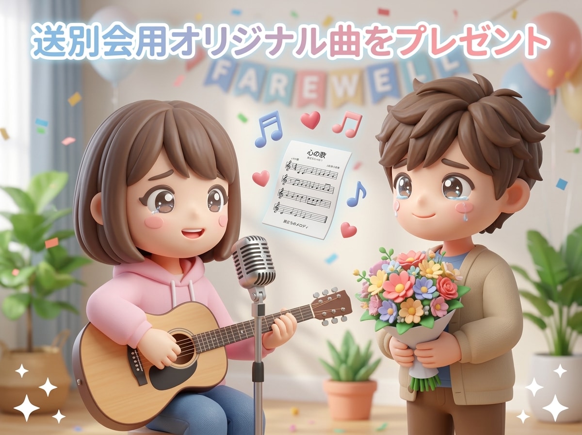 歓送迎会で使える音楽作ります 歓送迎会のスライド上映などで使える、感動的な音楽作ります。 イメージ1