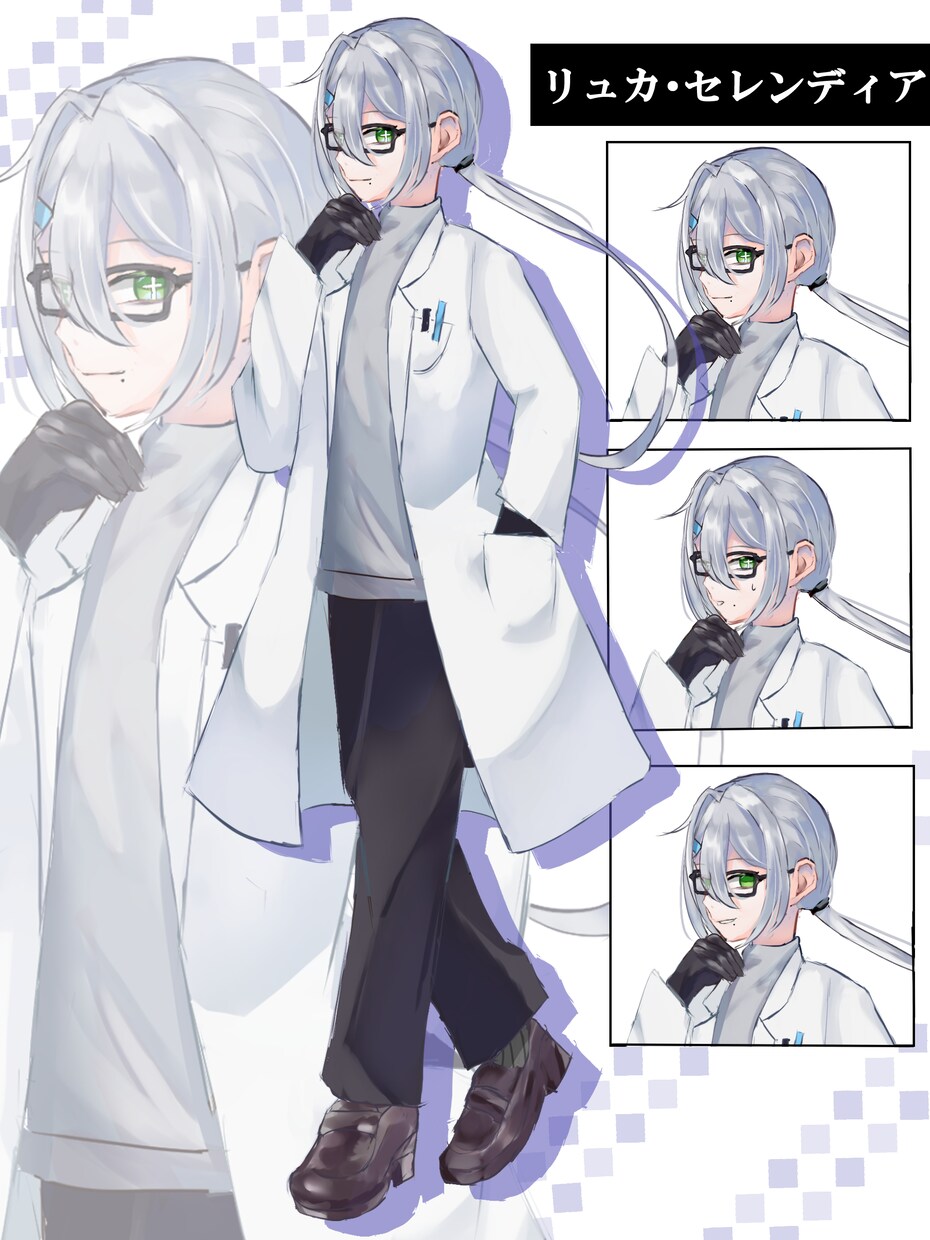 あなただけのTRPGキャラクター立ち絵を描きます あなたの理想の探索者をお描きします♩ イメージ2
