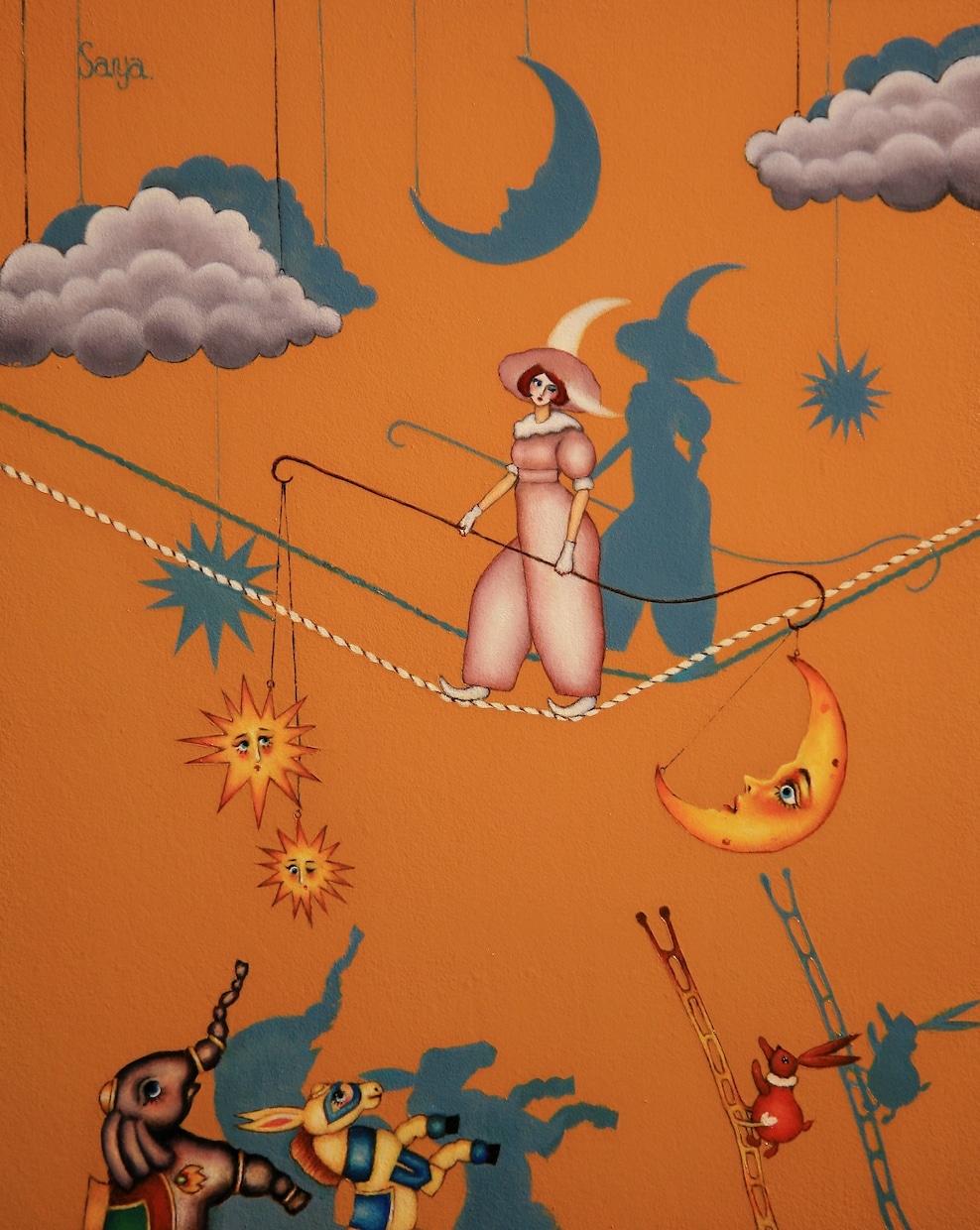 プロの画家が《物語を感じるアート》を油絵で描きます 表紙絵やジャケット画や御家族の記念絵画をお任せください イメージ1