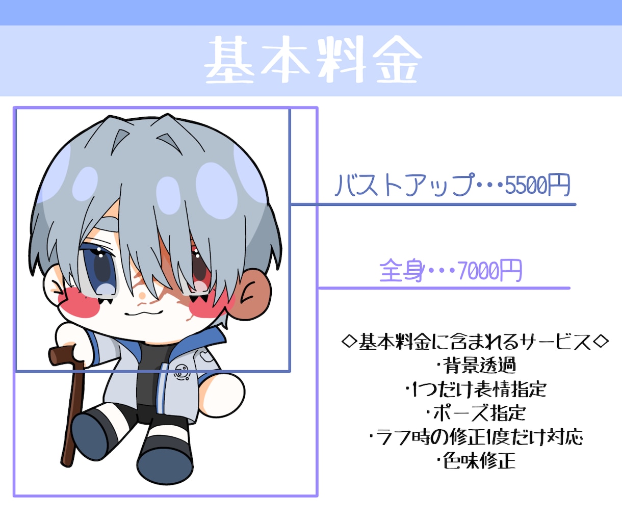 可愛いSDキャラ描きます グッズ！配信！アイコンに！なんにでも使えます！ イメージ2