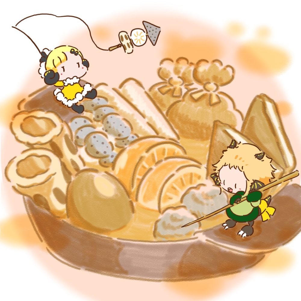 ゆるゆるとした雰囲気のイラスト承ります 【最短1日～納品可】ゆるゆるファンタジーなアイコンつくります イメージ2