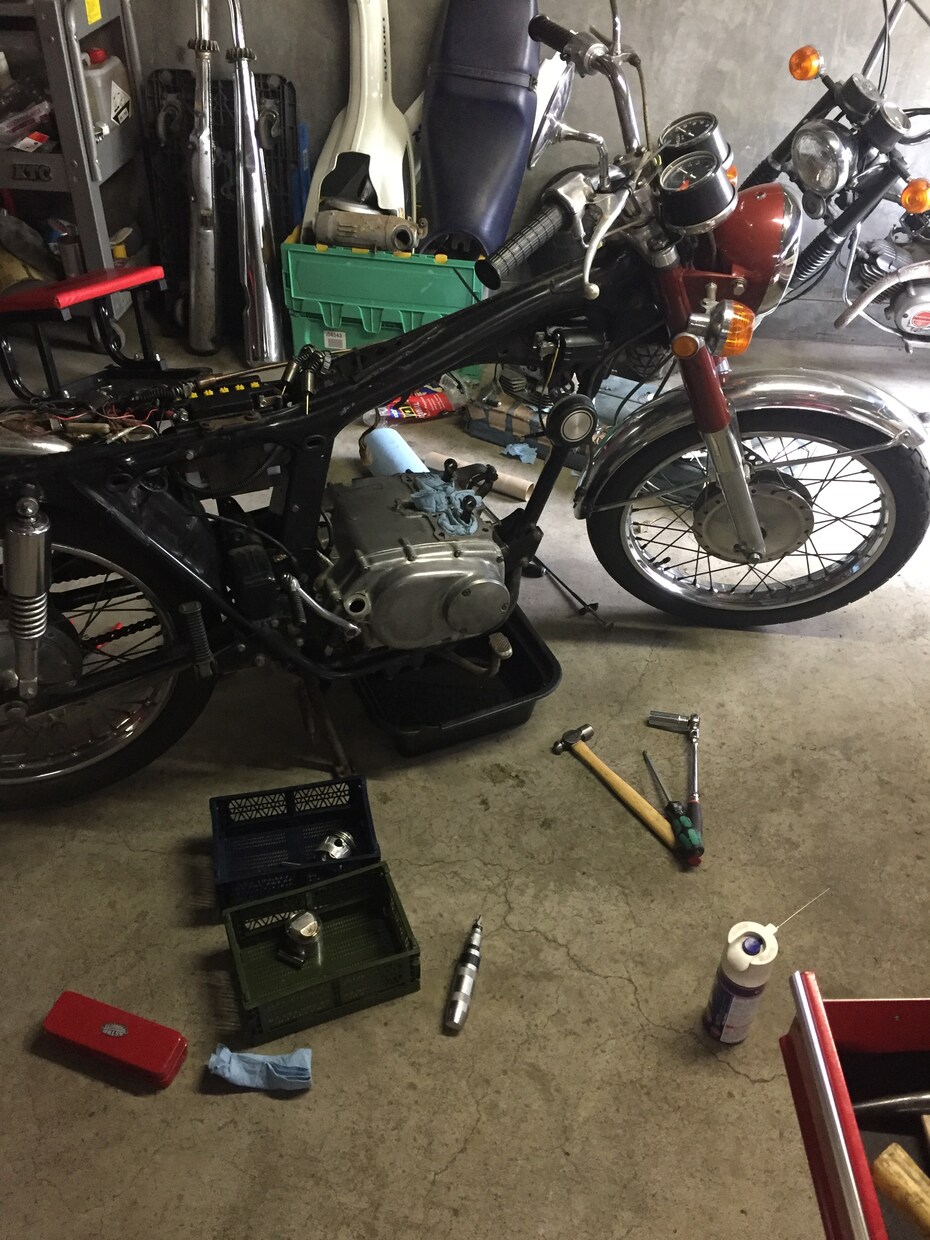 バイクのレストア、整備、不動車のアドバイスします 何もわからなくても大丈夫！一から説明します！ イメージ3