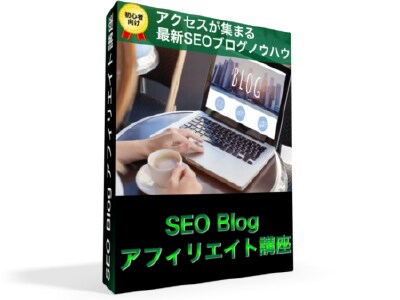 SEOアフィリで稼ぐブログ構築講座を限定販売します 初心者向け｜アクセスが集まる最新SEOブログノウハウ イメージ2