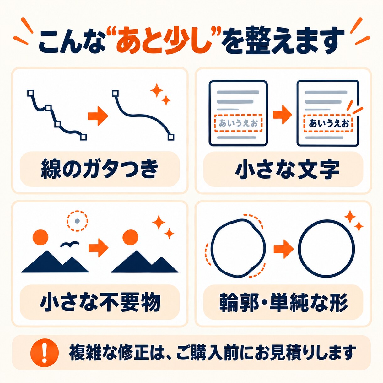 AI画像の気になる部分だけ人の手で修正します 再生成せず気に入った部分を残したまま整えます イメージ3