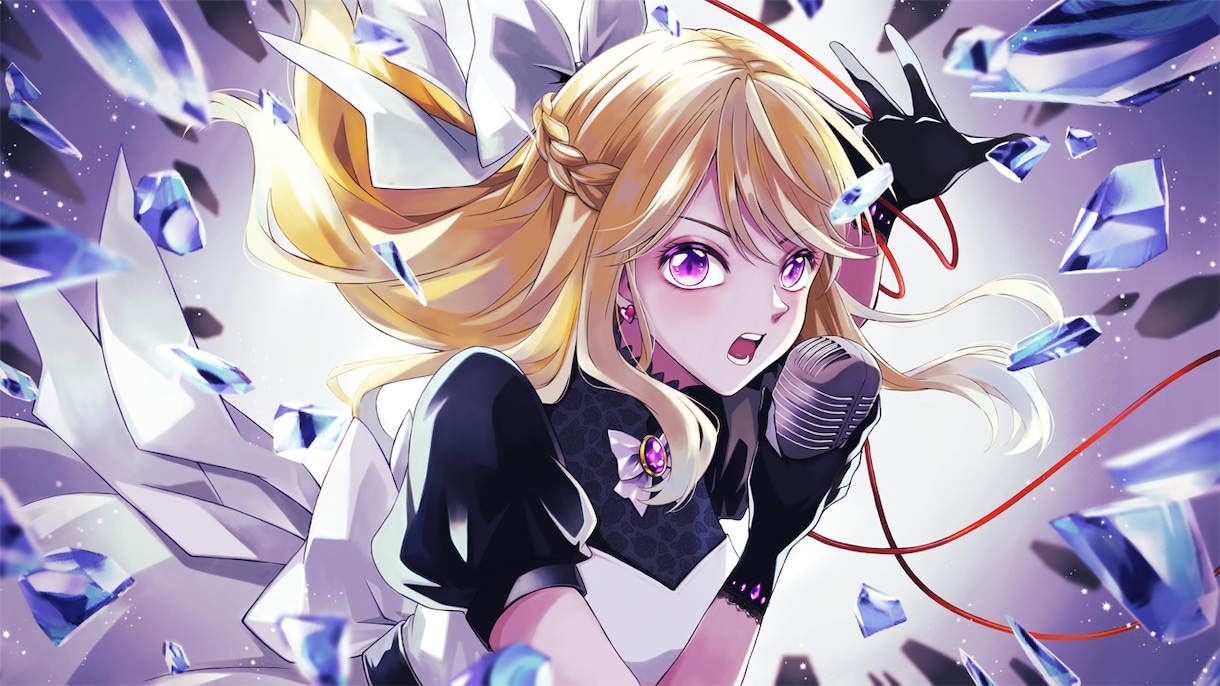 YouTube等、動画配信のサムネイラスト描きます 商用利用可★細部までこだわった美麗厚塗りイラスト イメージ3