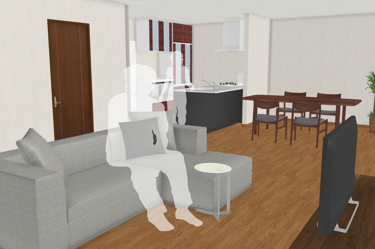 建築士が簡易パース作成します 建築士資格あり★お部屋つくりのお手伝いさせて頂きます イメージ2