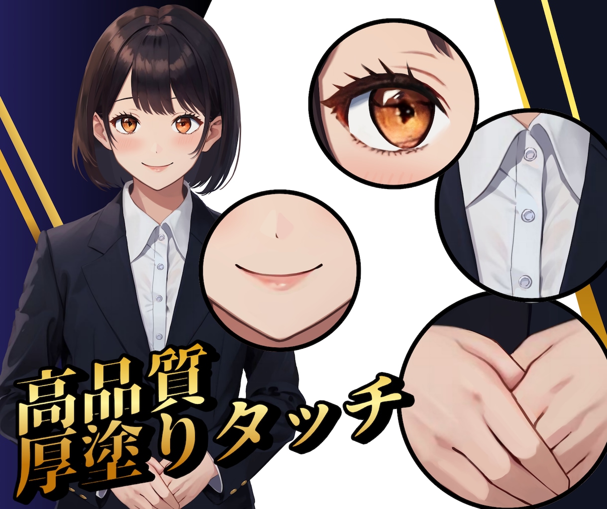 納品後の対応/イラストのみの制作承ります 2週間後のアフター対応受付窓口です イメージ4