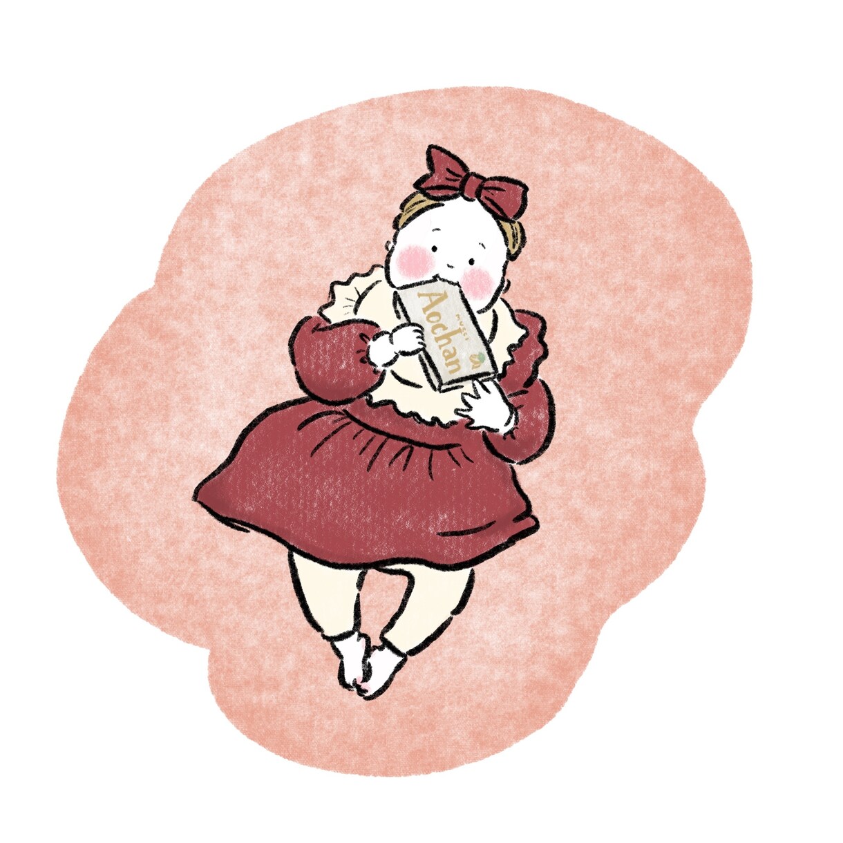 お子さんのキュートな似顔絵描きます 今しか味わえないムチムチ感や可愛いしぐさを絵で残しませんか？ イメージ5