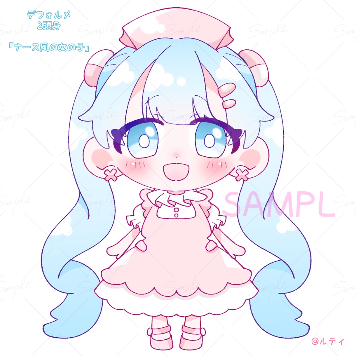 可愛いSDイラストお描きします 最短4日納品！2頭身or3頭身が選べます。 イメージ4
