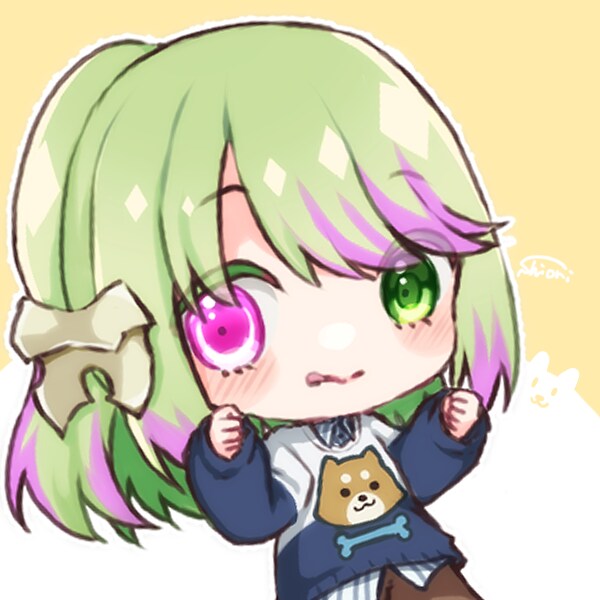 SNSなどで使えるアイコンを制作します LINE/twitter/配信用など、3頭身～通常等身まで！ イメージ7