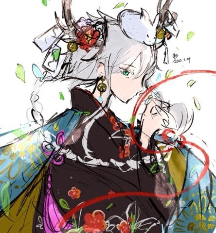 ラフタッチの落書きテイストでイラスト作成します SNSアイコンにご利用可能です。 イメージ4