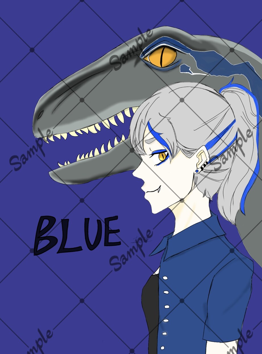 SNSアイコン,1枚絵などを描きます 版権絵やオリジナル絵などの1枚絵やアイコンなどを描きます! イメージ2