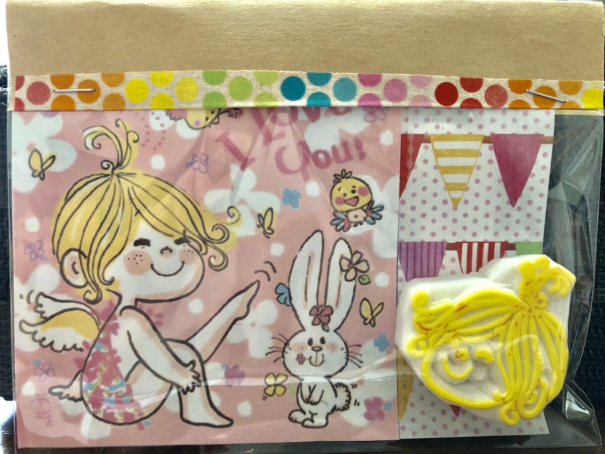 送料無料！消しゴムはんこ作ります 自分用に！プレゼントに！可愛い消しゴムはんこはいかがですか イメージ10
