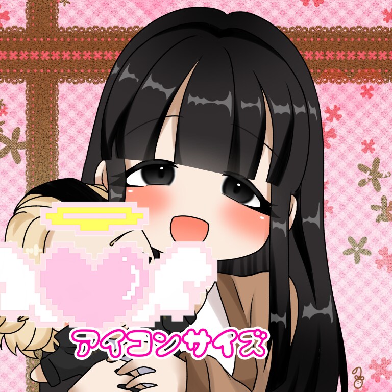 SNSアイコン、夢絵、1枚絵、描きます シンプルかつ飽きないイラスト、是非描かせてください 。 イメージ2