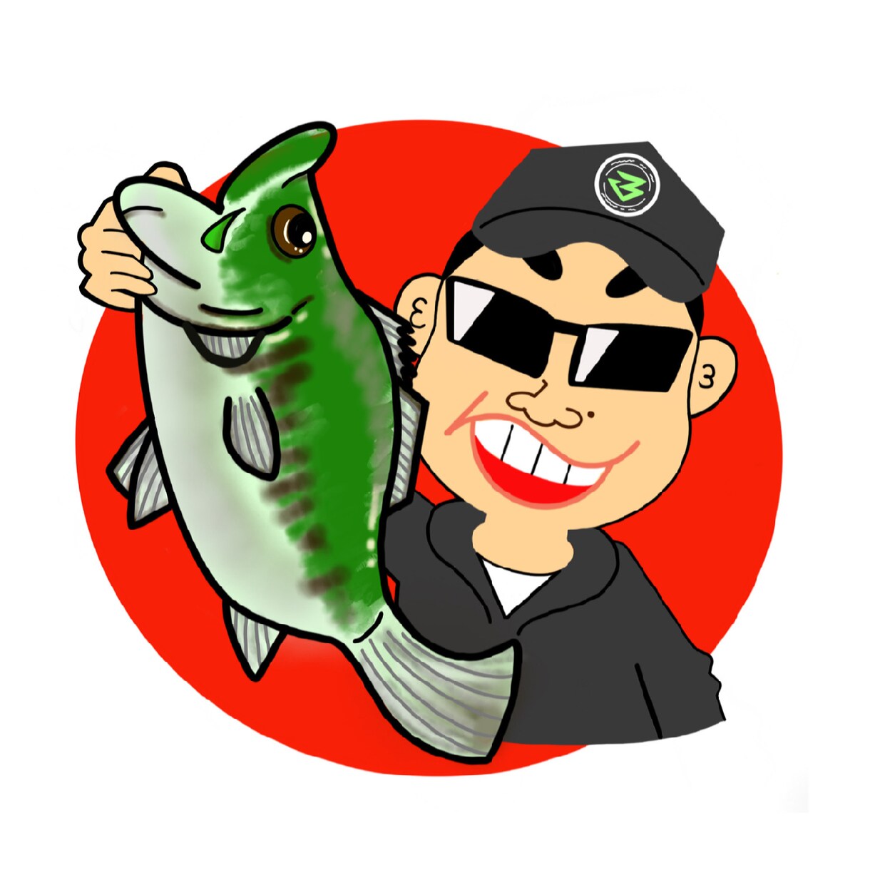 sns用アイコン、イラストお描きします イメージキャラクター付きのロゴで個性をだそう♪ イメージ2