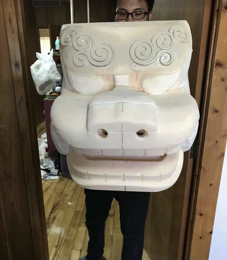 獅子舞の製作してます 保育園からエイサー団体、ライブ居酒屋等、獅子舞の製作実績あり イメージ4