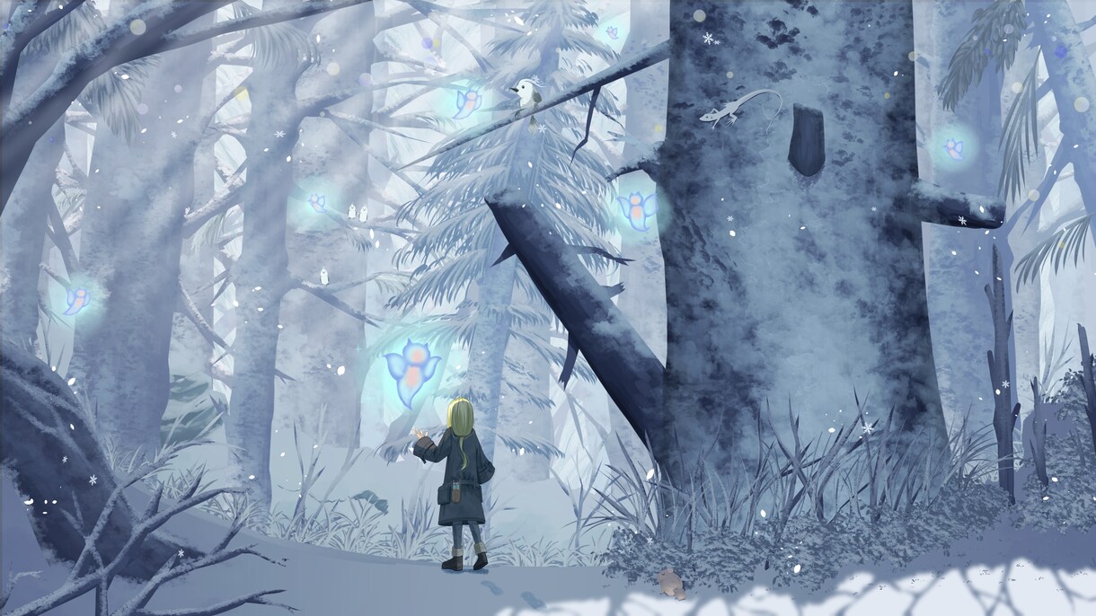一枚絵やキャラクターデザインなど制作致します 同人誌制作の経験を活かしたクオリティのイラストをお届けします イメージ5
