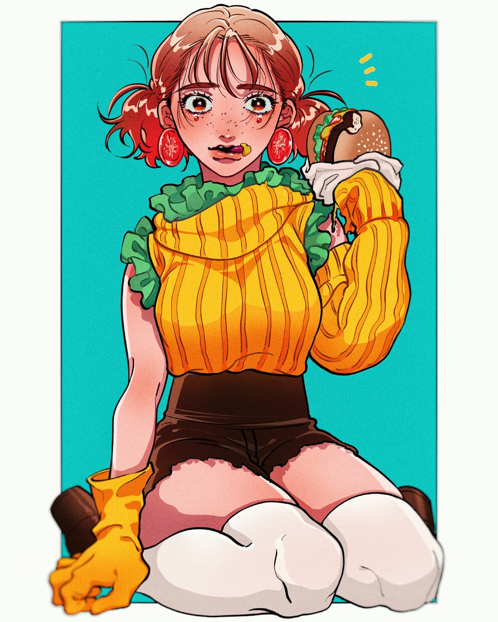 各種イラスト、1枚絵制作します かわいいミニキャラから一枚絵まで！作風様々かき分けます！ イメージ4