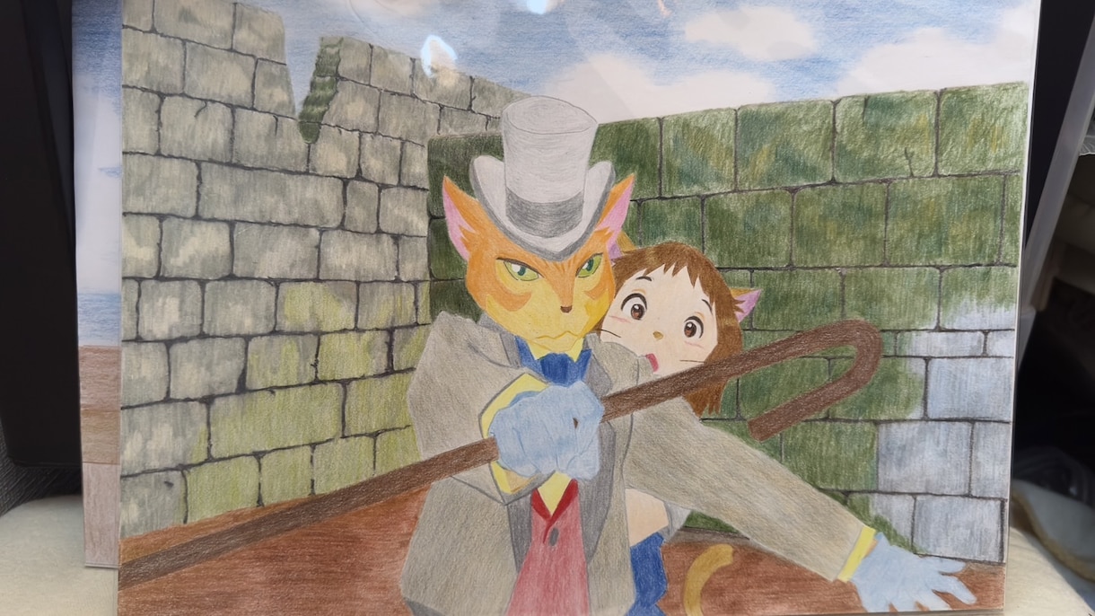 手描きイラスト・似顔絵を制作いたします 【オリジナル】色鉛筆でイラストや似顔絵を描きあげます♪ イメージ7