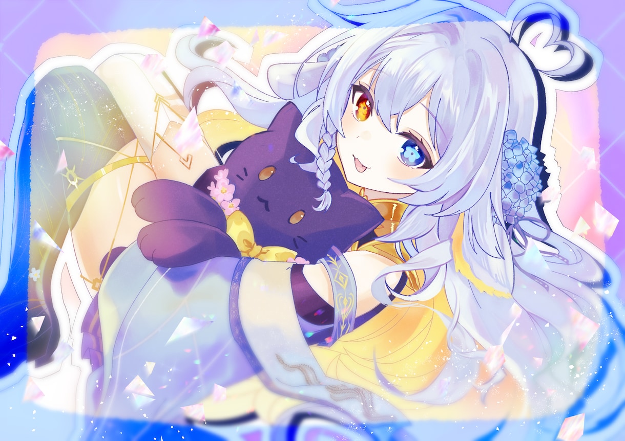 格安プラン！全身立ち絵を制作します 歌ってみた/MV/立ち絵◎表情差分は１パターンまで無料 イメージ1