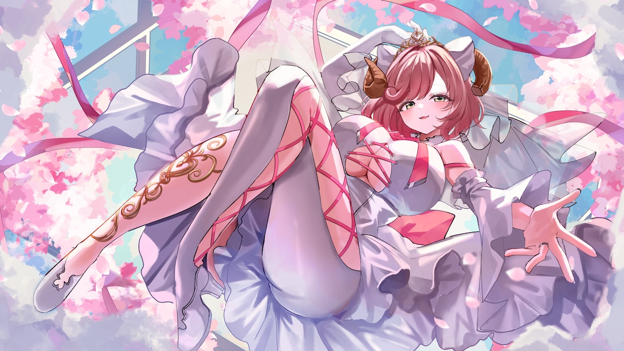 企業実績有◆キラキラ可愛いイラスト描きます 綺麗な色使いで可愛いデザインをお届けします！ イメージ3
