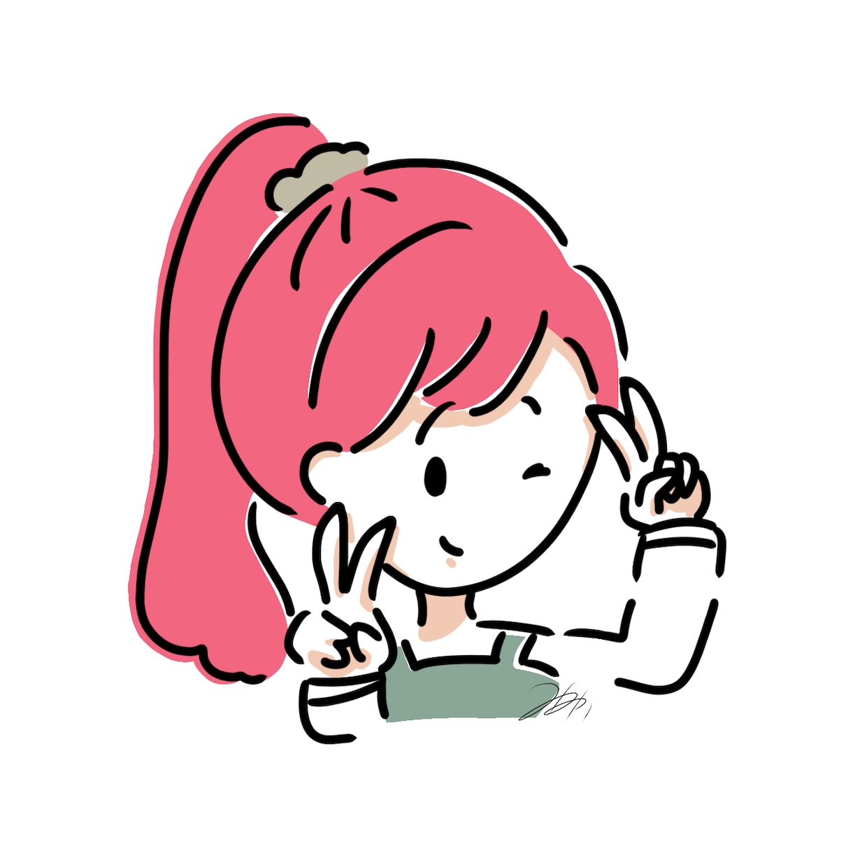 商用OK！ゆるいおしゃれアイコン、イラスト描きます 商用利用可能！イラスト、挿絵、アイコン、グッズ用途ご自由に♪ イメージ4